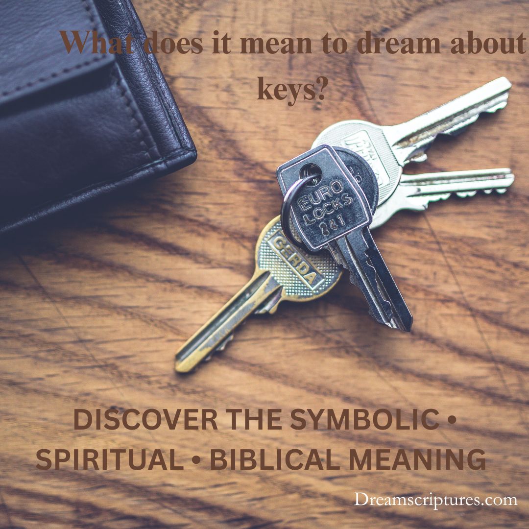 Symbolic representation of Keys in dreams